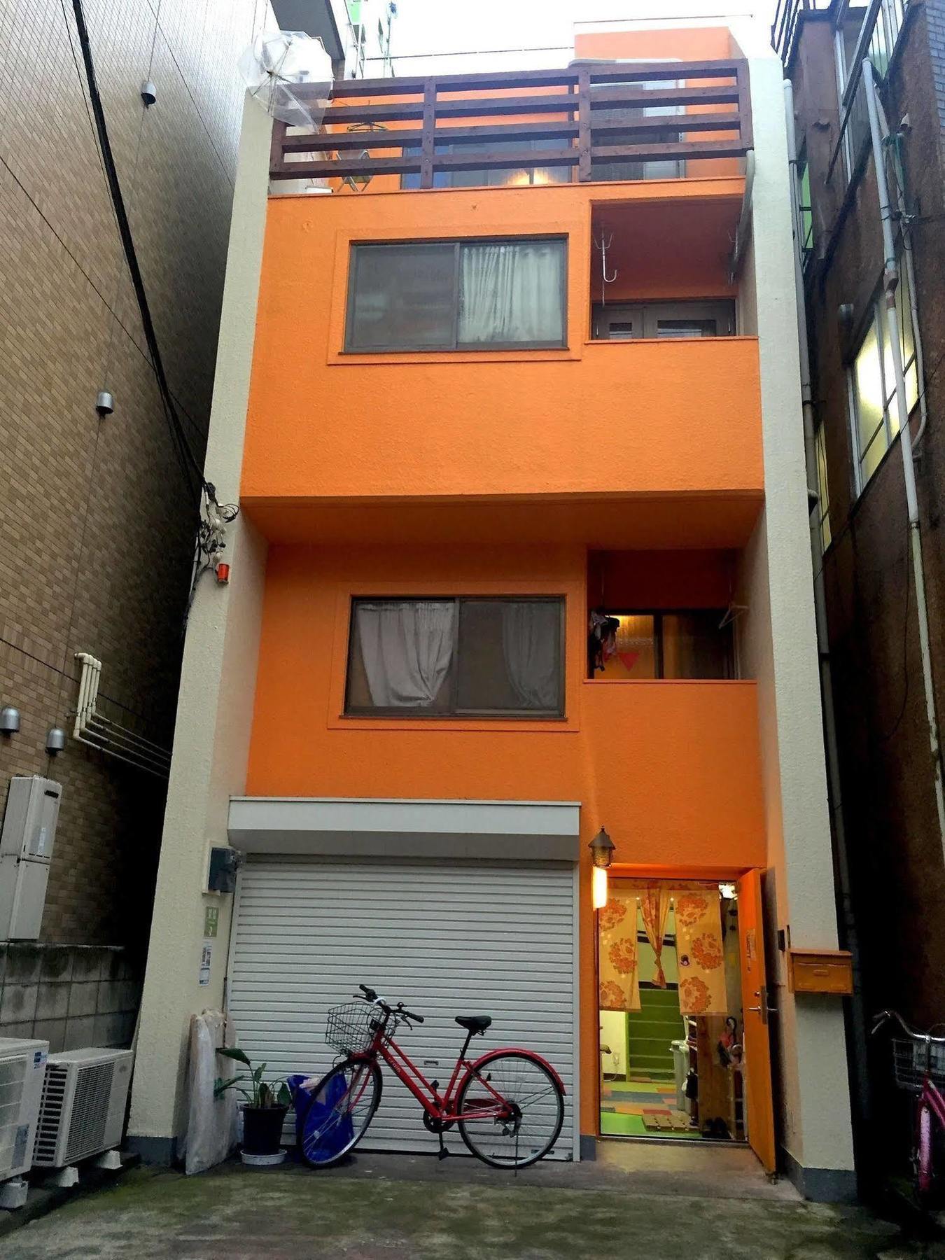 Yadoya Guest House Orange Präfektur Tokio Exterior foto